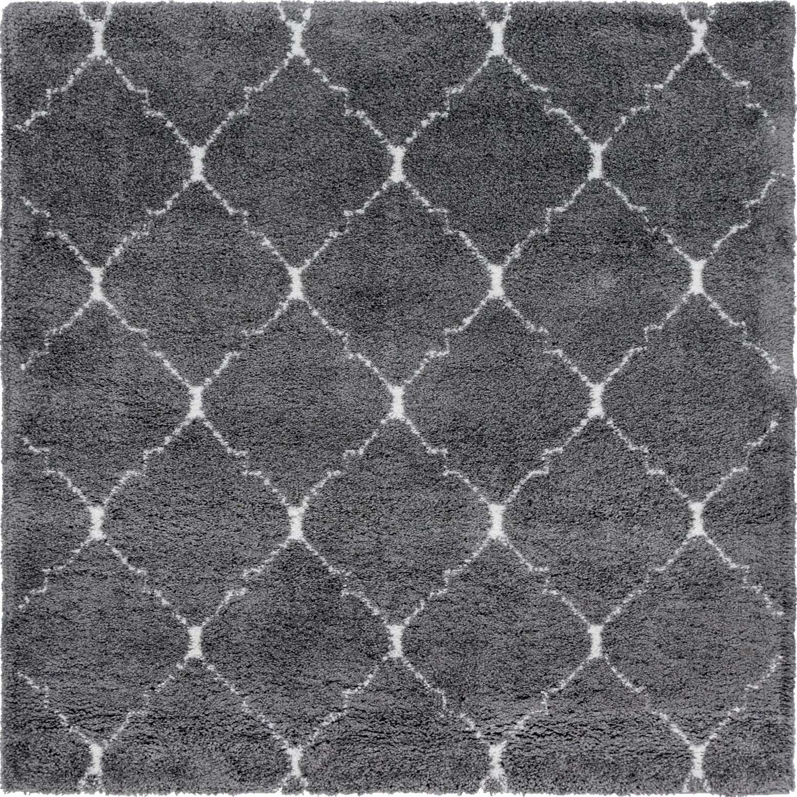 7' 10 x 7' 10 Moroccan Shag Square Rug