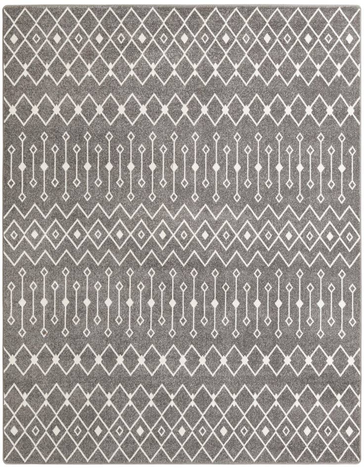 Detail image of 10' x 10' Moroccan Trellis Square Rug