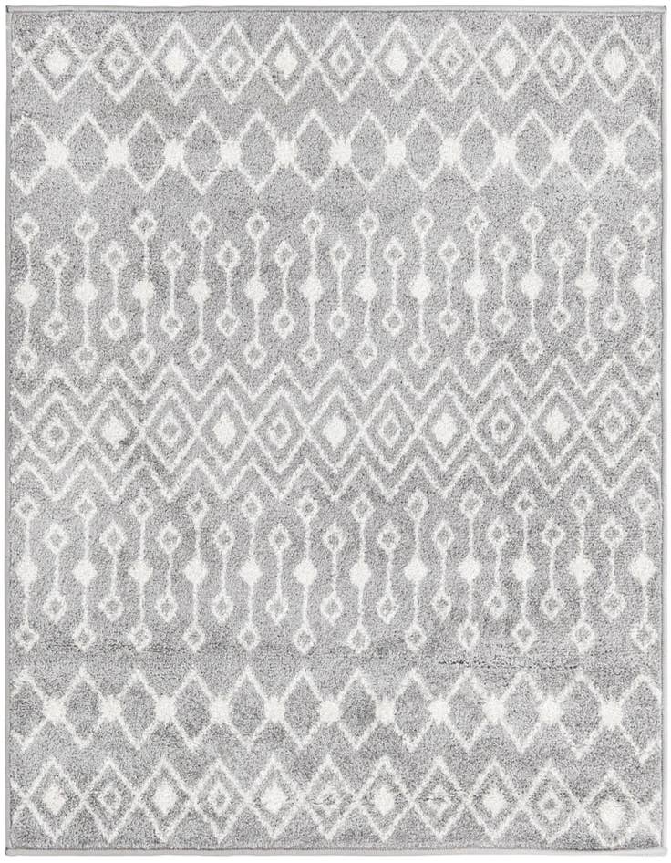 Detail image of 4' x 4' Moroccan Trellis Square Rug