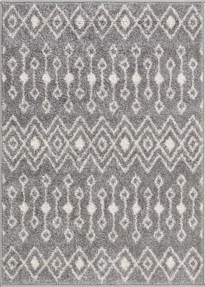 3' x 3' Moroccan Trellis Square Rug