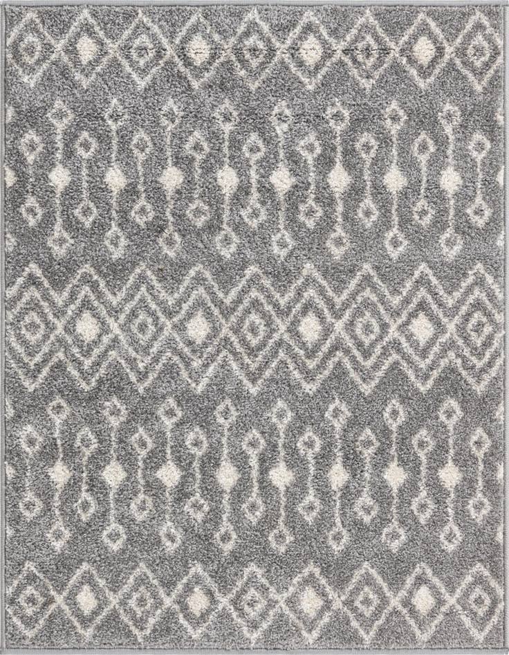 Detail image of 3' x 3' Moroccan Trellis Square Rug
