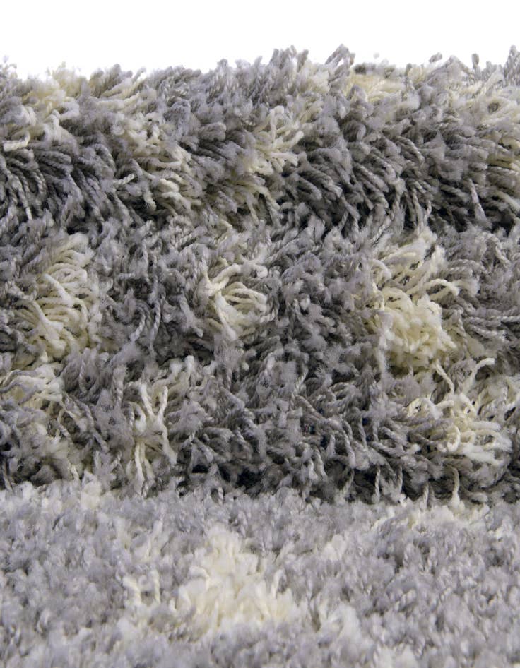 Detail image of 10' x 10' Moroccan Trellis Shag Square Rug