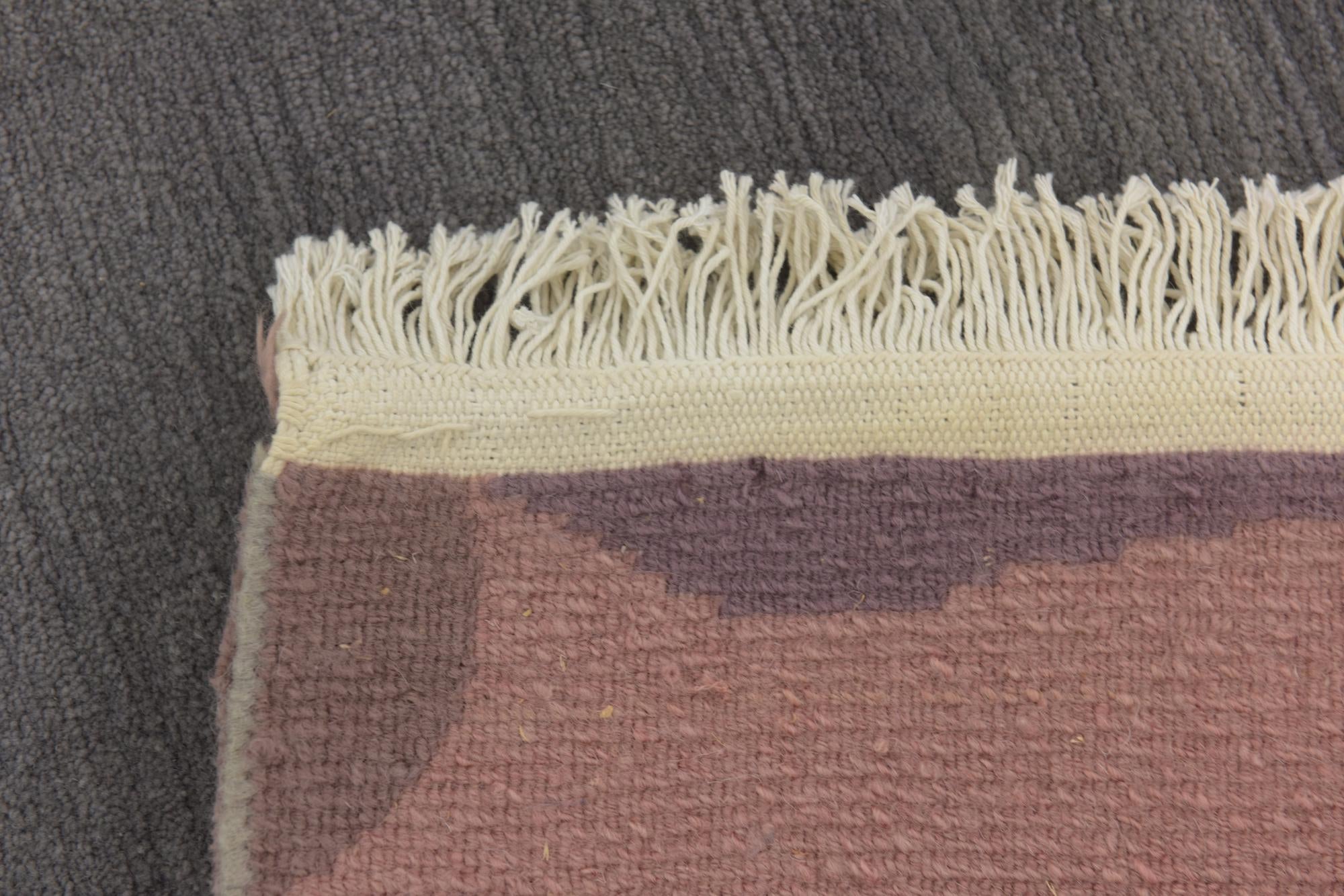 8' 2 x 8' 4 Hand Knotted Nepal Wool Square Rug