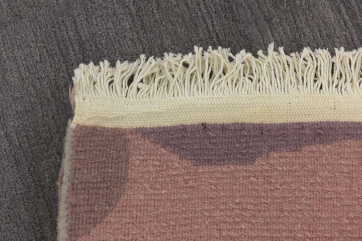 8' 2 x 8' 4 Hand Knotted Nepal Wool Square Rug