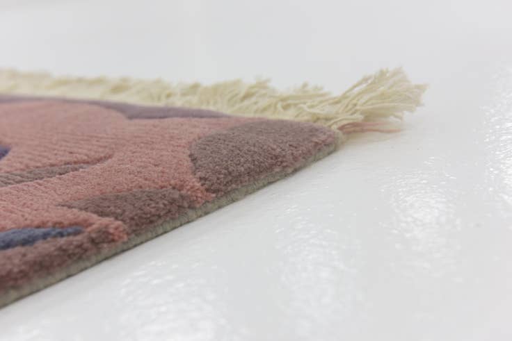 Detail image of 8' 2 x 8' 4 Hand Knotted Nepal Wool Square Rug