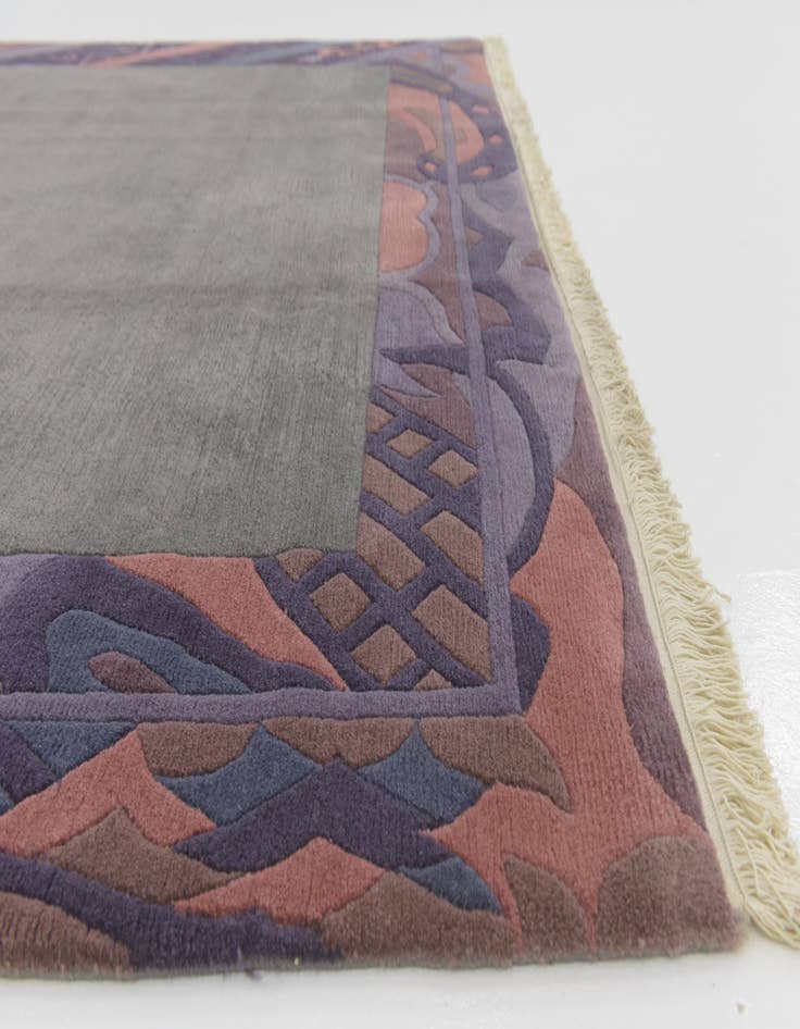 Detail image of 8' 4 x 8' 4  Hand Knotted Nepal Wool Square Rug