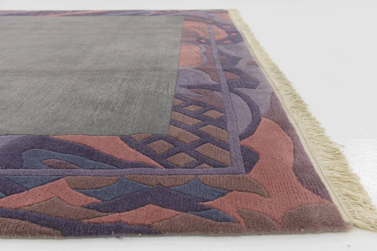 Detail image of 8' 4 x 8' 4 Hand Knotted Nepal Wool Square Rug