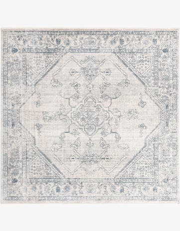Gray Newport Square Rug