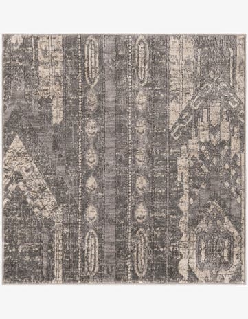 Gray Oregon Square Rug