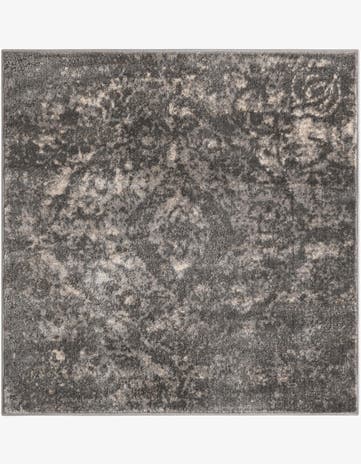 Gray Oregon Square Rug