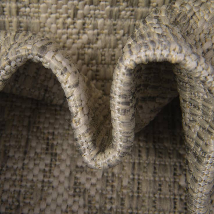 Detail image of 5' 3 x 5' 3 Easy-Clean Bohemian Indoor / Outdoor Square Rug
