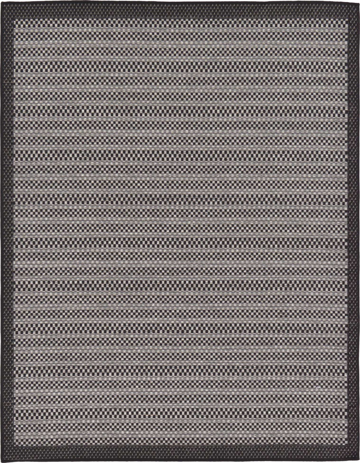 6' x 6' Easy-Clean Border Indoor / Outdoor Square Rug