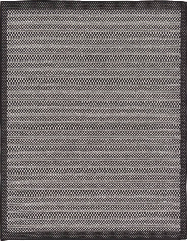 Detail image of 6' x 6' Easy-Clean Border Indoor / Outdoor Square Rug