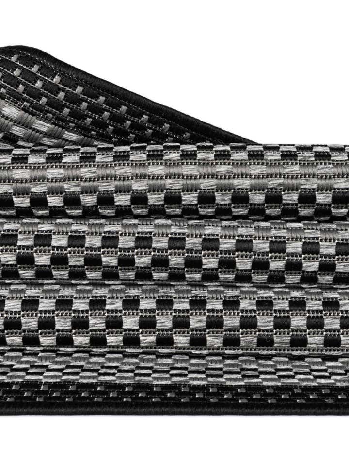 6' x 6' Easy-Clean Border Indoor / Outdoor Square Rug