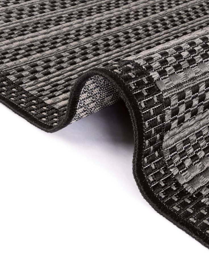 Detail image of 6' x 6' Easy-Clean Border Indoor / Outdoor Square Rug