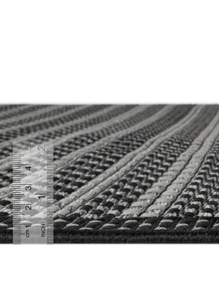 Detail image of 6' x 6' Easy-Clean Border Indoor / Outdoor Square Rug