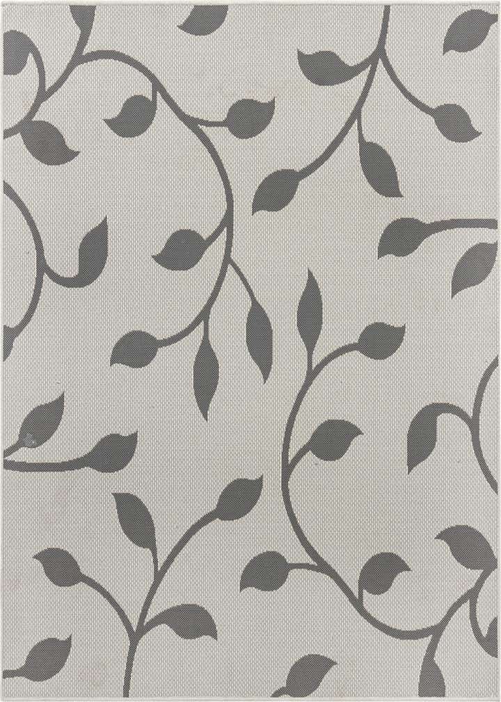 6' x 6' Easy-Clean Botanical Indoor / Outdoor Square Rug