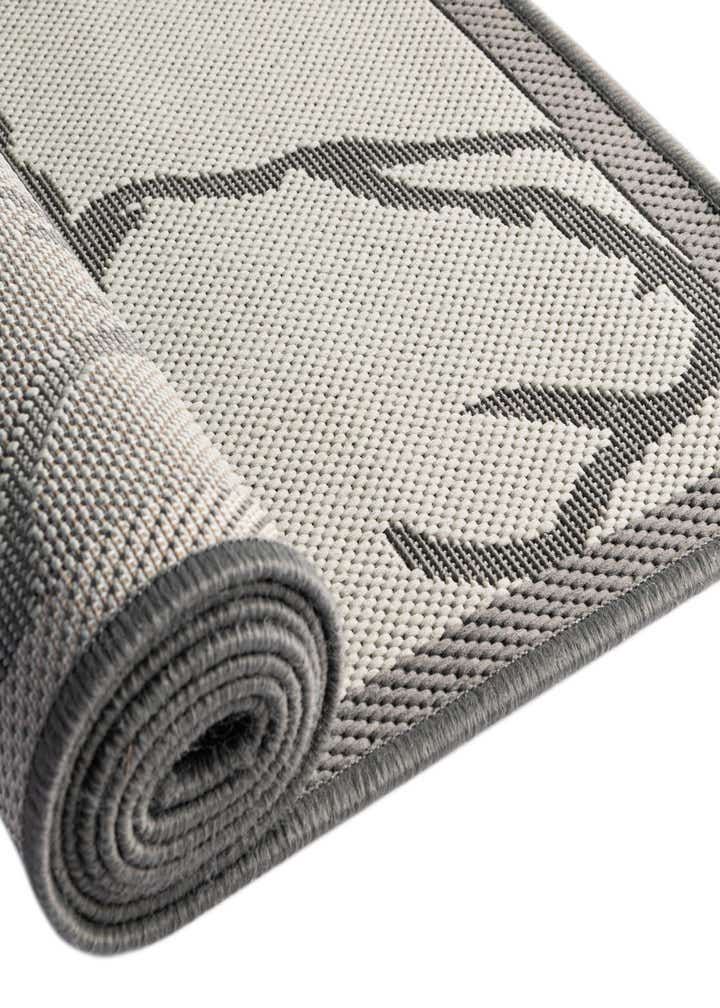 6' x 6' Easy-Clean Botanical Indoor / Outdoor Square Rug