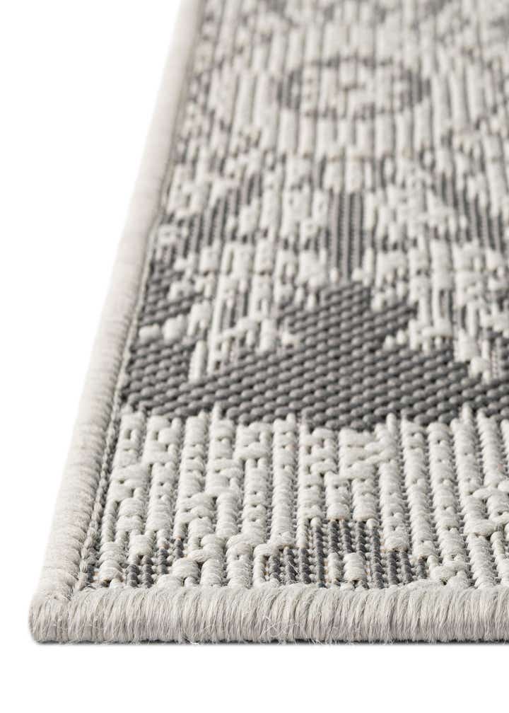 6' x 6' Easy-Clean Botanical Indoor / Outdoor Square Rug