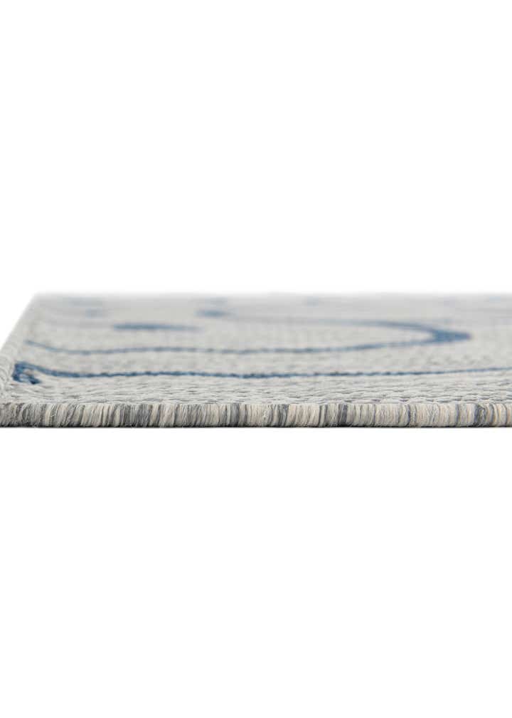 10' 8 x 10' 8 Easy-Clean Botanical Indoor / Outdoor Square Rug