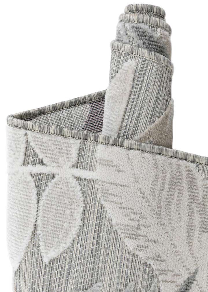 8' 2 x 8' 2 Easy-Clean Botanical Indoor / Outdoor Square Rug