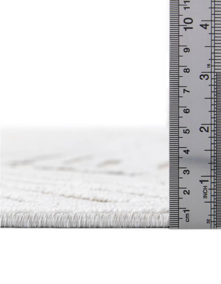 Detail image of 8' 2 x 8' 2 Easy-Clean Botanical Indoor / Outdoor Square Rug