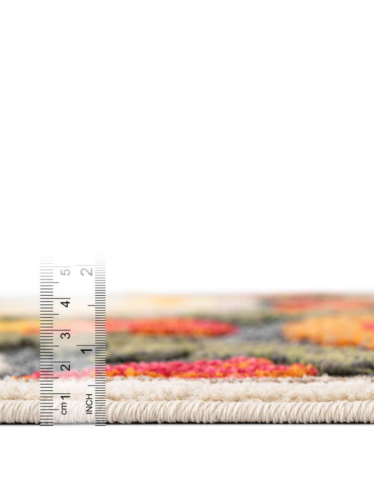 Detail image of 10' x 10' Easy-Clean Casablanca Indoor / Outdoor Square Rug