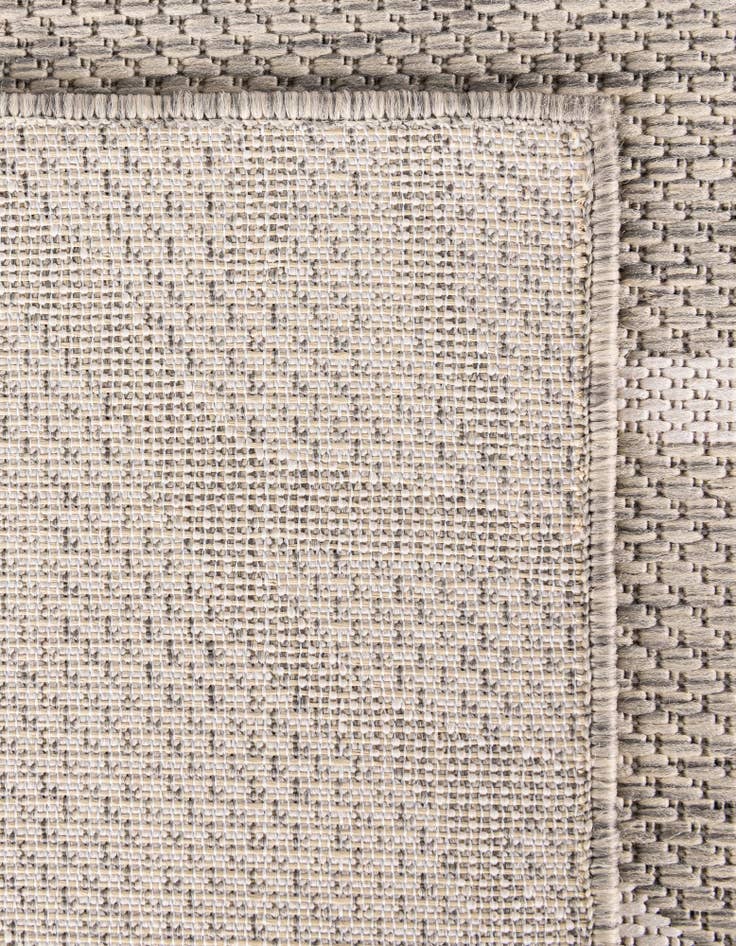 Detail image of 13' x 13' Easy-Clean Coastal Indoor / Outdoor Square Rug