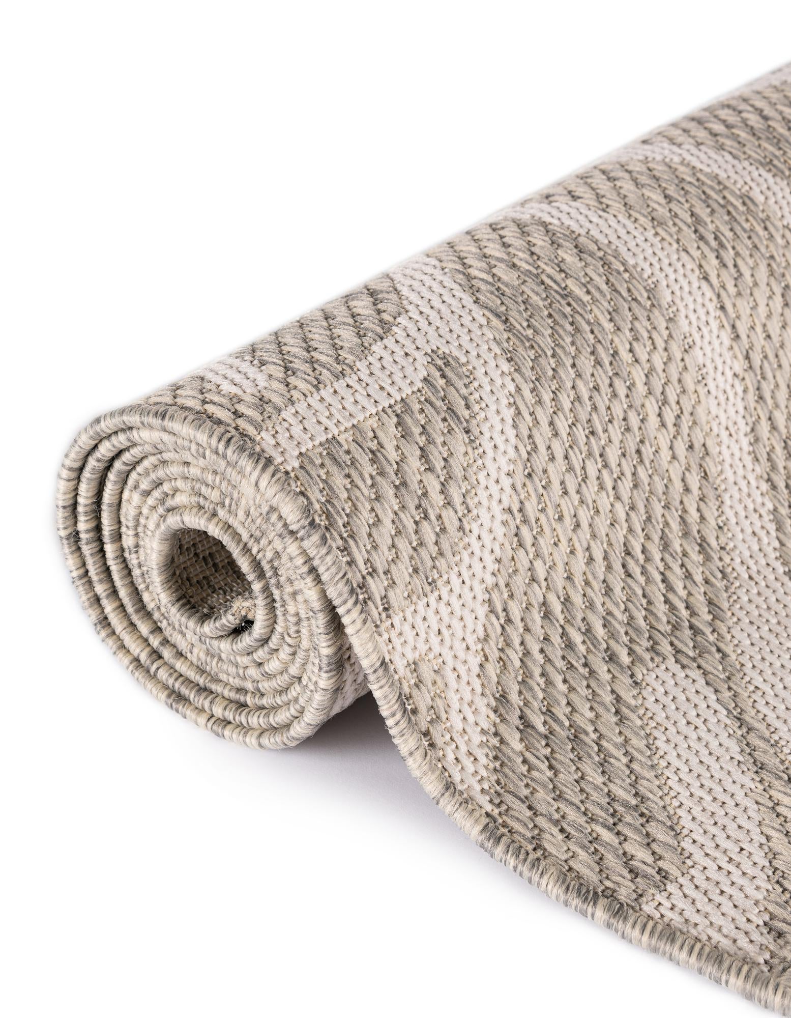 10' x 10' Easy-Clean Coastal Indoor / Outdoor Square Rug