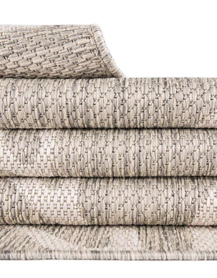 10' x 10' Easy-Clean Coastal Indoor / Outdoor Square Rug