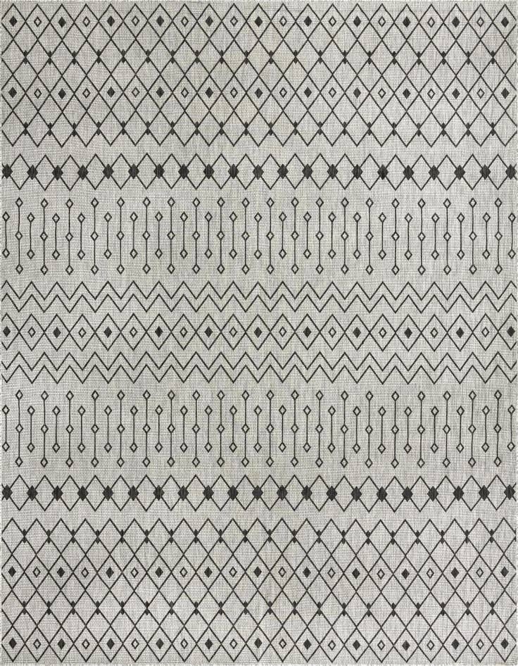 Detail image of 13' x 13' Easy-Clean Lattice Indoor / Outdoor Square Rug