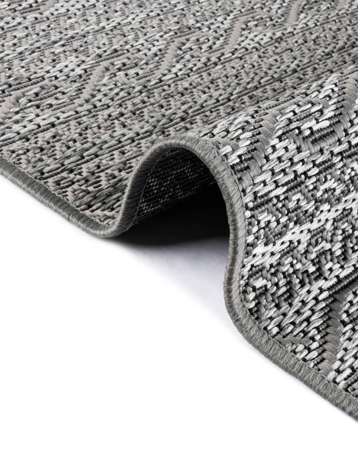 Detail image of 6' x 6'  Washable Modern Indoor / Outdoor Square Rug