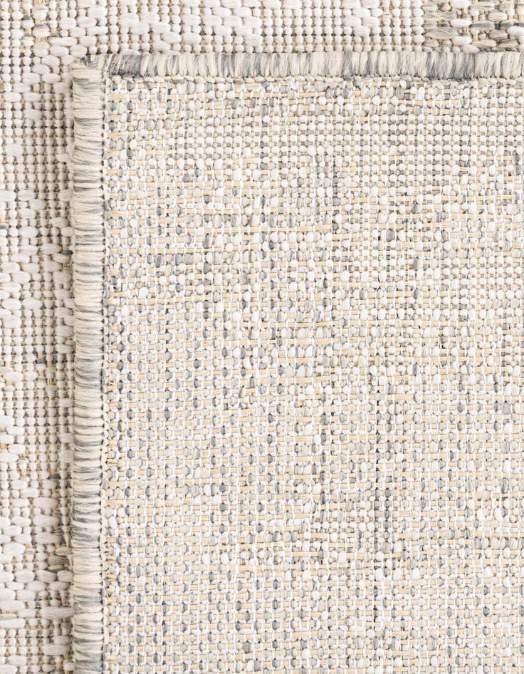 Detail image of 10' x 10' Easy-Clean Modern Indoor / Outdoor Square Rug