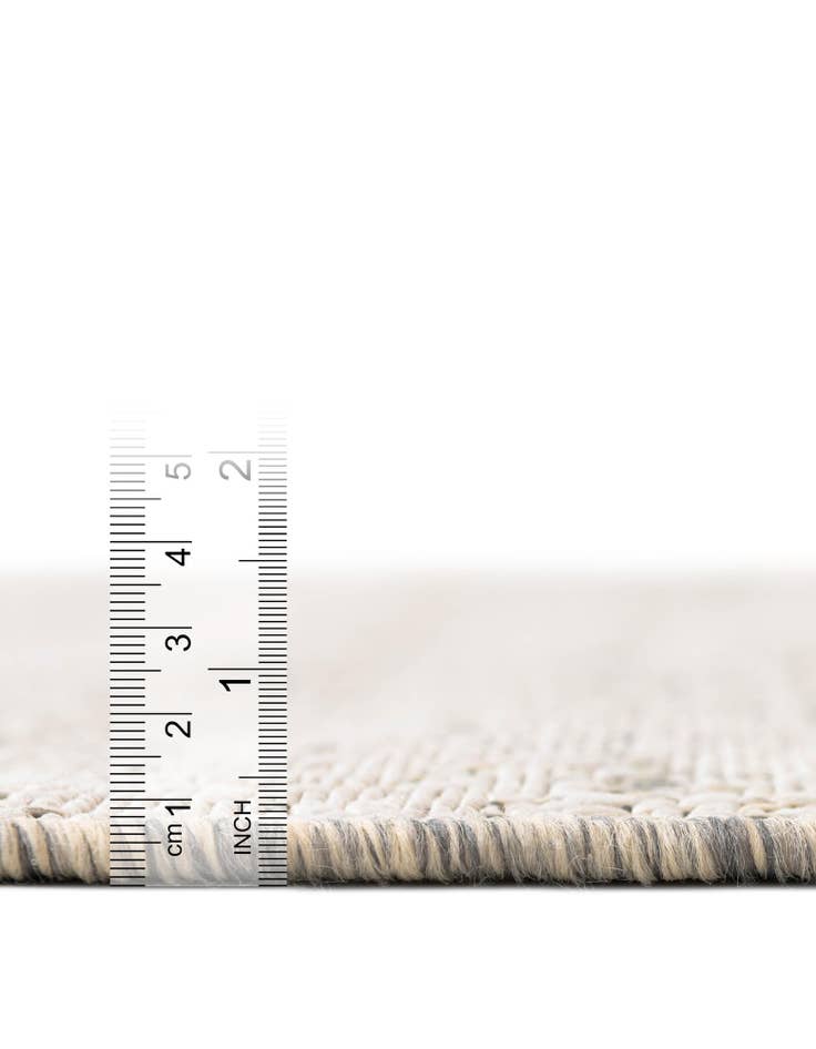 Detail image of 13' x 13' Easy-Clean Modern Indoor / Outdoor Square Rug