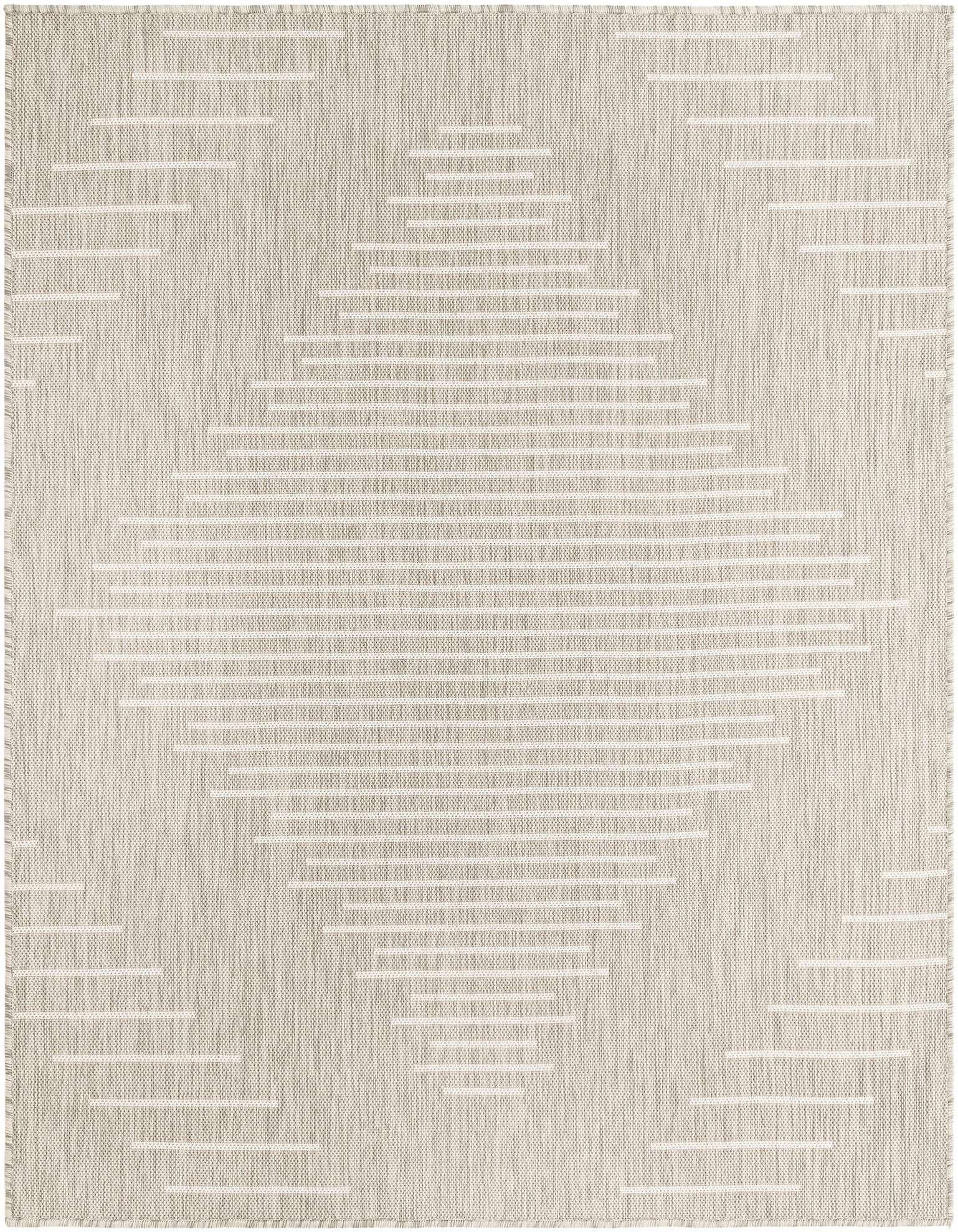 5' 3 x 5' 3 Easy-Clean Modern Indoor / Outdoor Square Rug