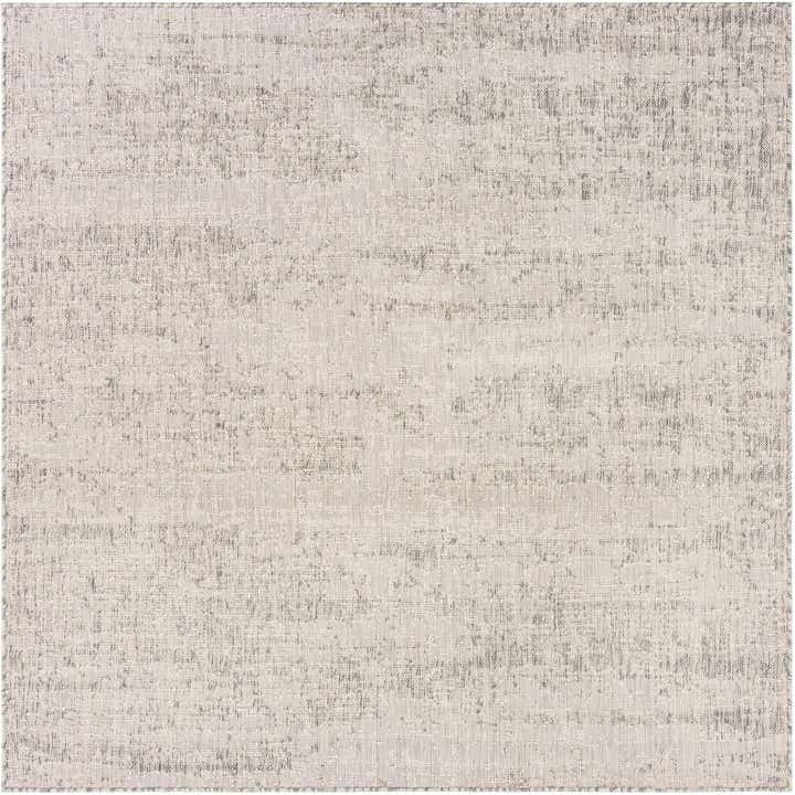 6' x 6' Easy-Clean Modern Indoor / Outdoor Square Rug
