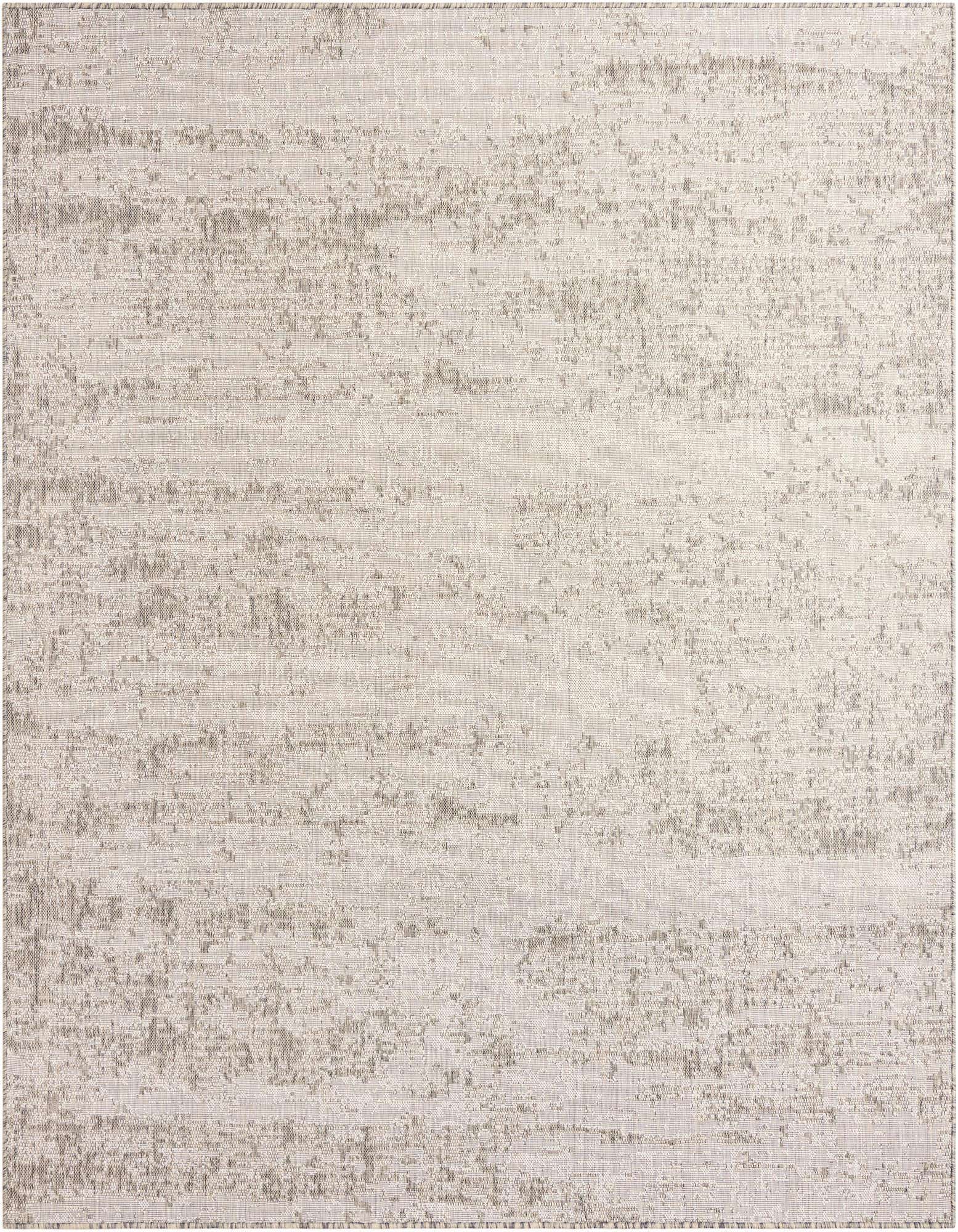 7' 10 x 7' 10 Easy-Clean Modern Indoor / Outdoor Square Rug