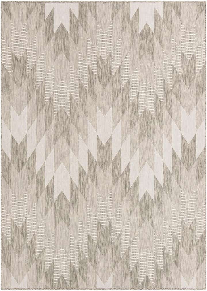 7' 10 x 7' 10 Easy-Clean Modern Indoor / Outdoor Square Rug