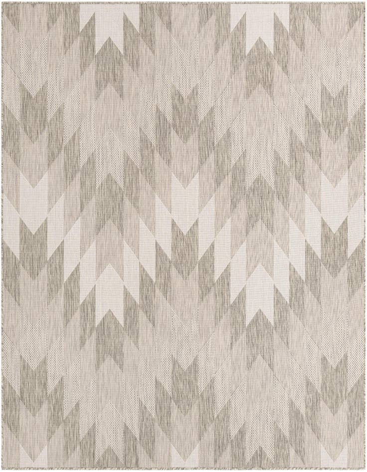 Detail image of 7' 10 x 7' 10 Easy-Clean Modern Indoor / Outdoor Square Rug