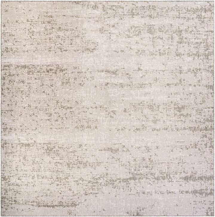 13' x 13' Easy-Clean Modern Indoor / Outdoor Square Rug