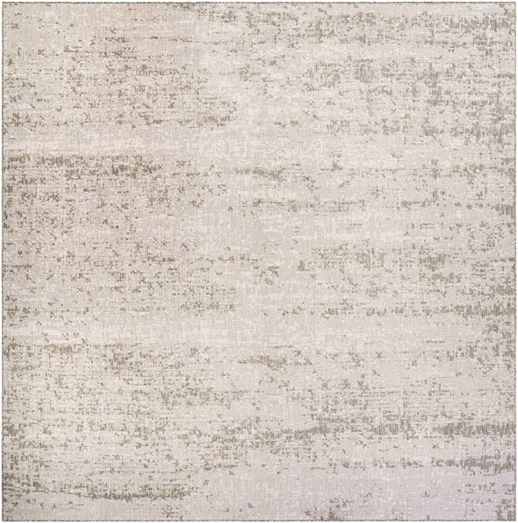 Detail image of 13' x 13' Easy-Clean Modern Indoor / Outdoor Square Rug
