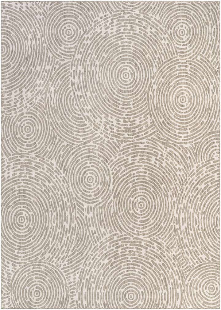 13' x 13' Easy-Clean Modern Indoor / Outdoor Square Rug