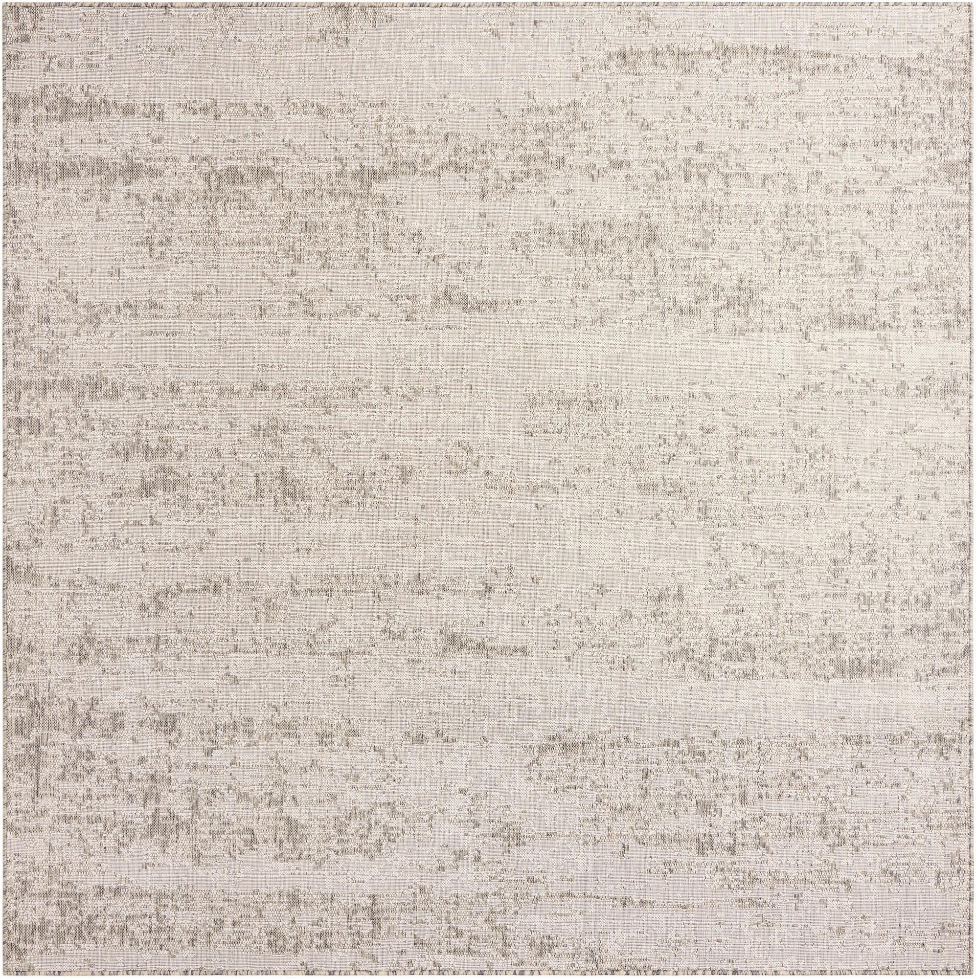 Primary image 7' 10 x 7' 10  Washable Modern Indoor / Outdoor Square Rug