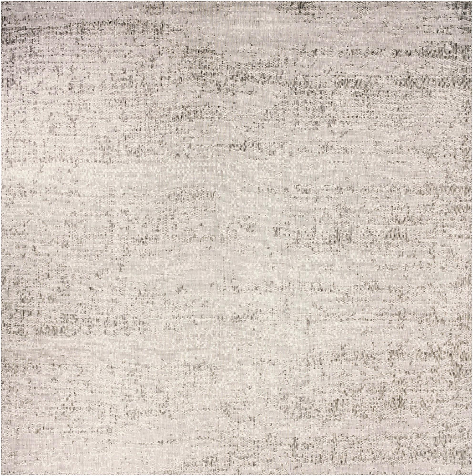 12' x 12'  Washable Modern Indoor / Outdoor Square Rug