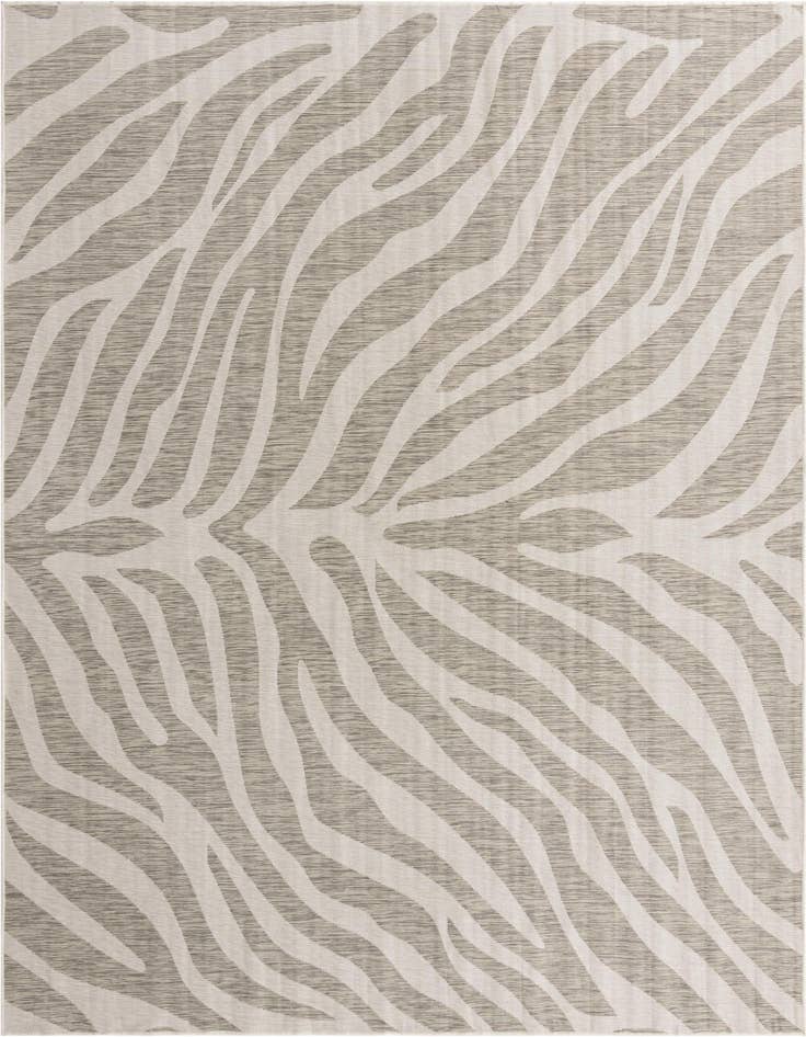 Detail image of 10' x 10' Easy-Clean Safari Indoor / Outdoor Square Rug