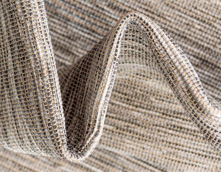 10' 2 x 10' 3 Easy-Clean Solid Indoor / Outdoor Square Rug