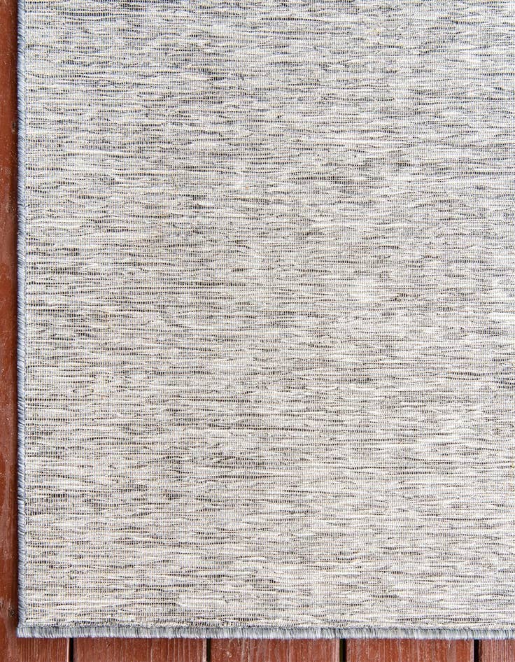 Detail image of 10' 2 x 10' 3  Washable Solid Indoor / Outdoor Square Rug