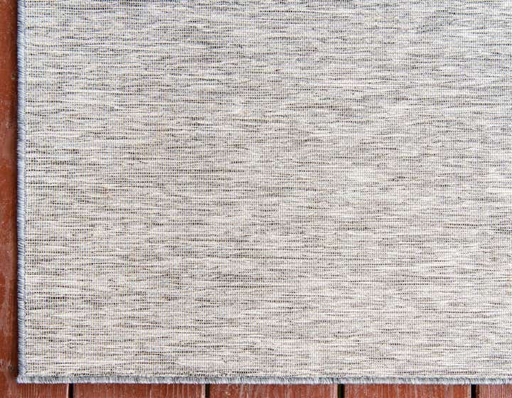 10' 2 x 10' 3 Easy-Clean Solid Indoor / Outdoor Square Rug