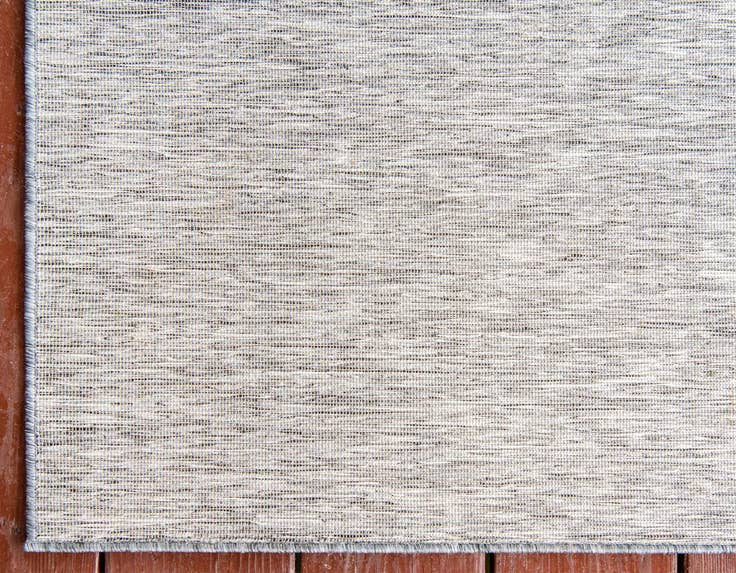 Detail image of 10' 2 x 10' 3 Easy-Clean Solid Indoor / Outdoor Square Rug
