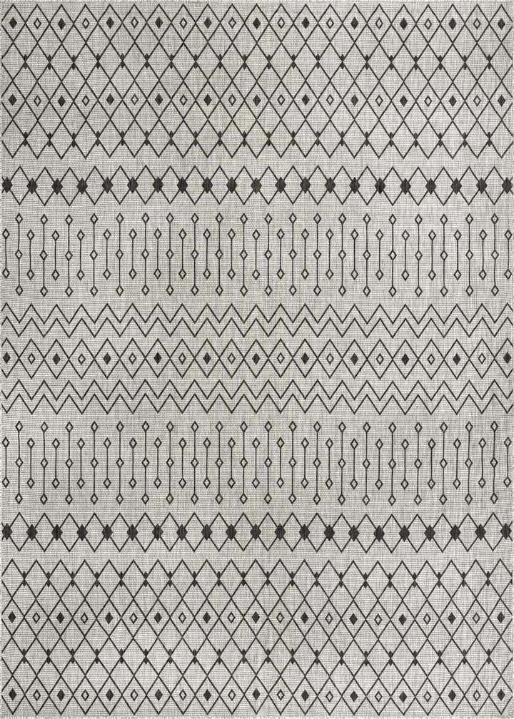 13' x 13' Easy-Clean Trellis Indoor / Outdoor Square Rug
